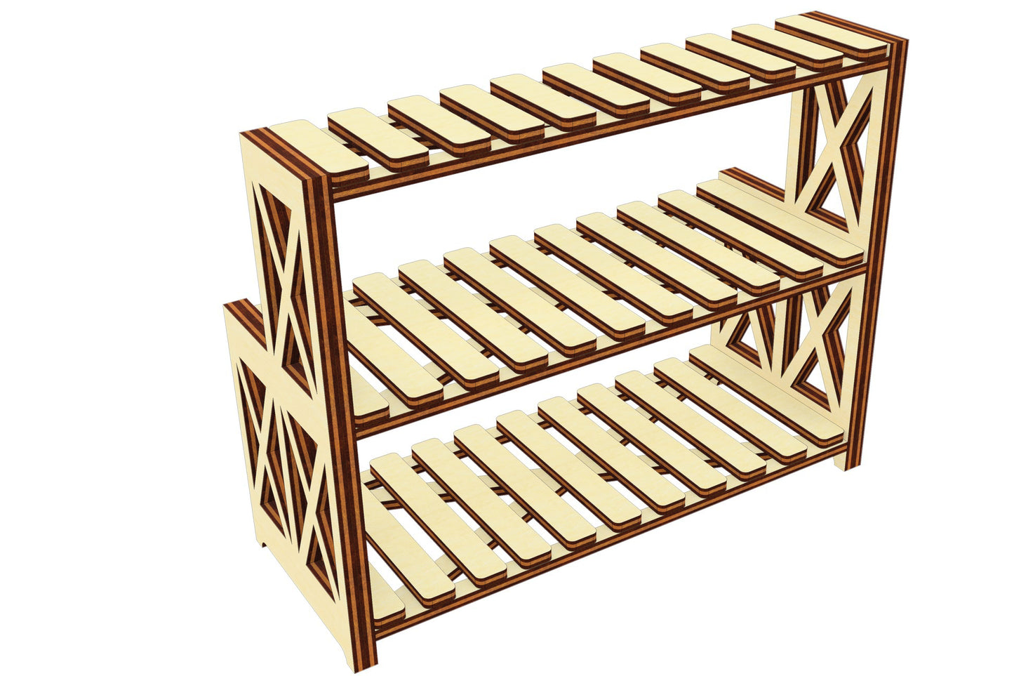Farmhouse style Tiered Tray