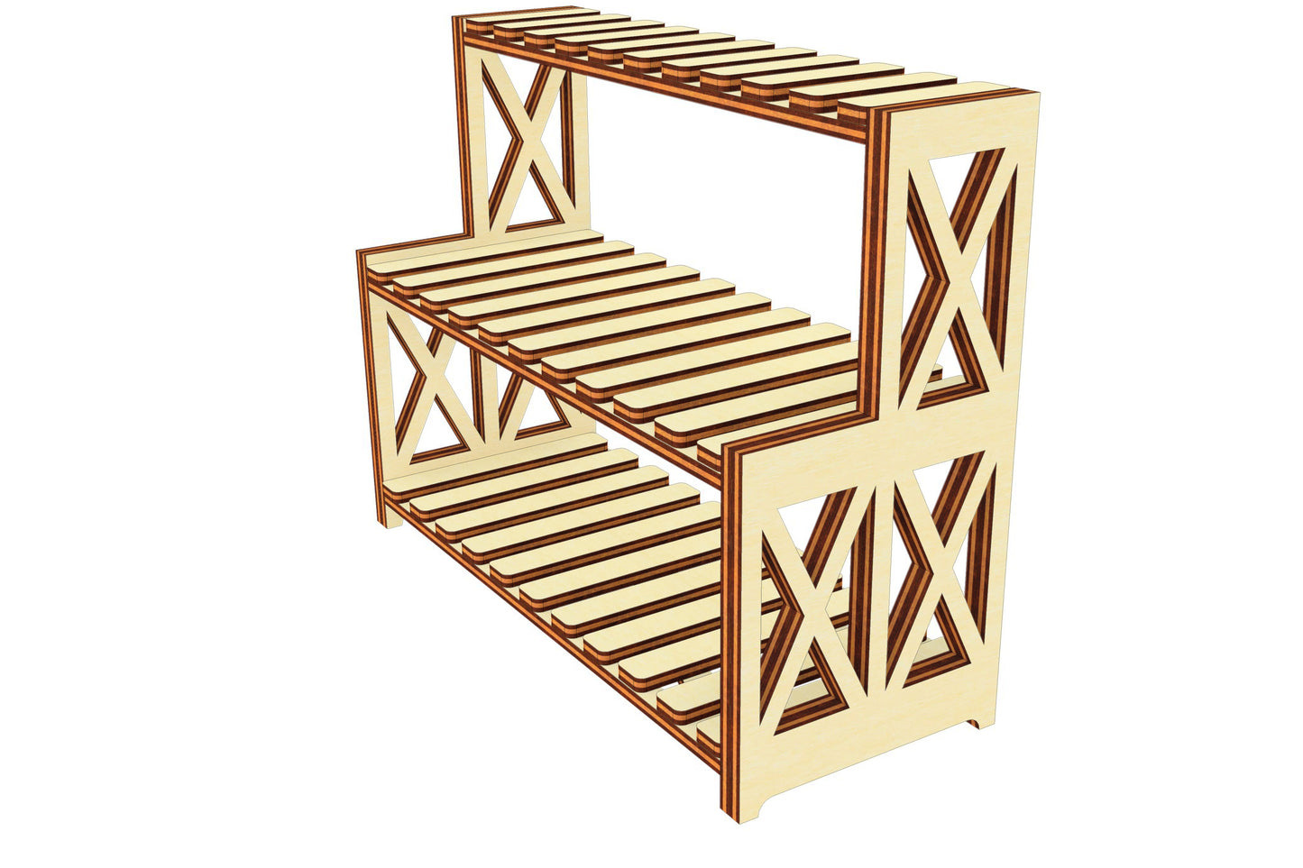 Farmhouse style Tiered Tray