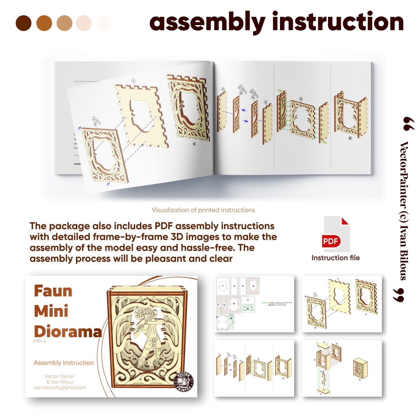 Faun Fantasy Diorama