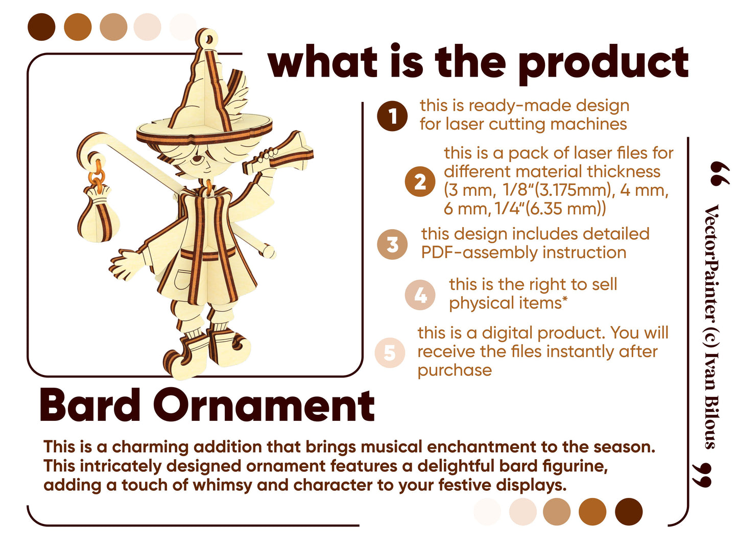 Bard Ornament