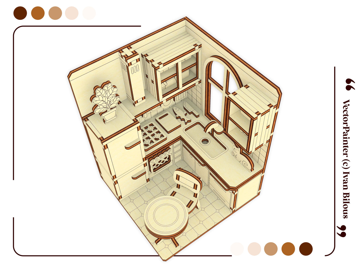 Book Nook - Kitchen