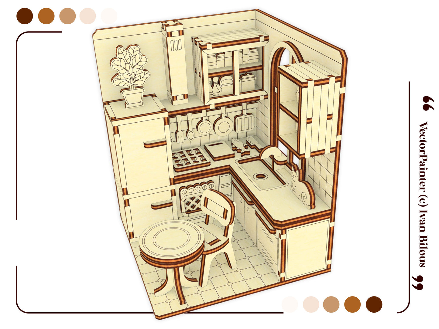 Book Nook - Kitchen