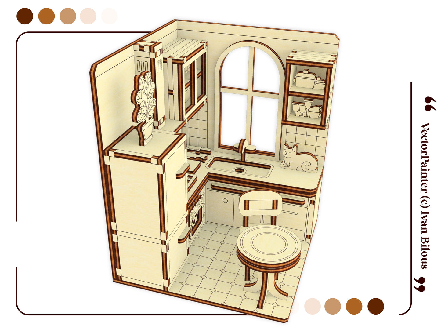 Book Nook - Kitchen