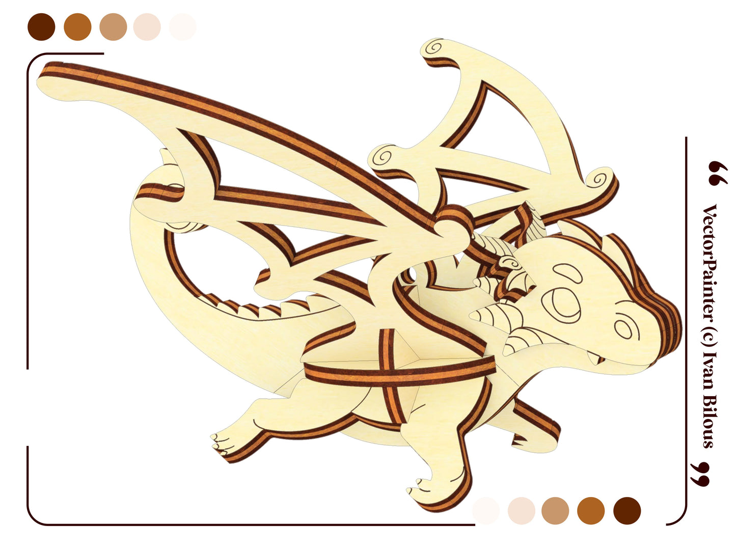 Baby Dragon Ornament