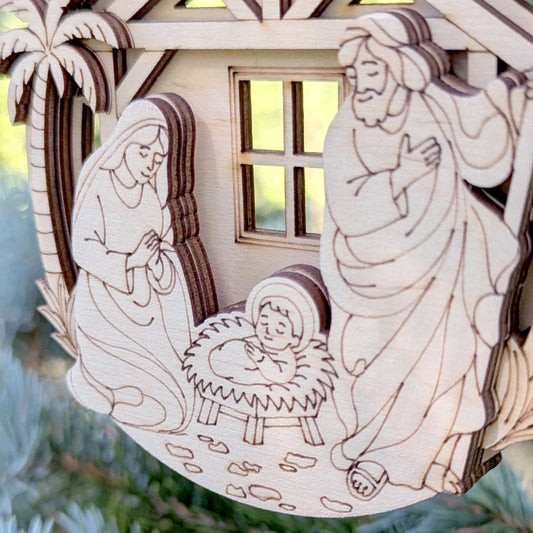 Nativity Ornament