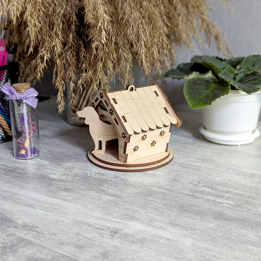 Doghouse Ornament #2