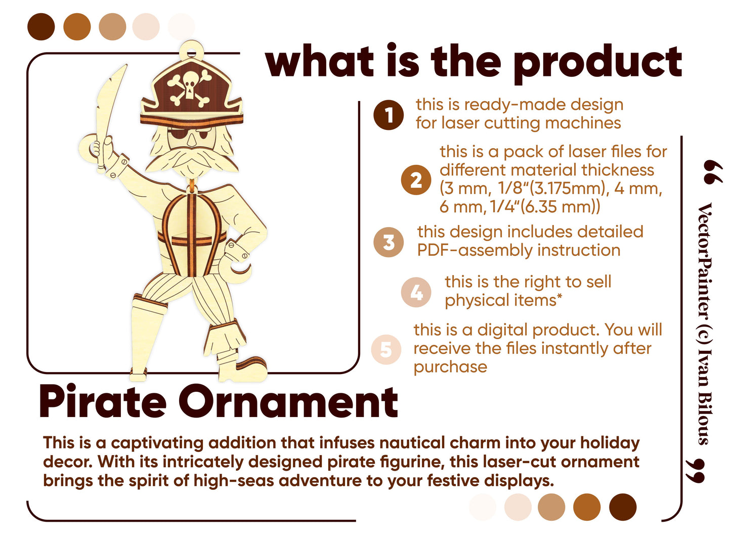 Pirate Ornament