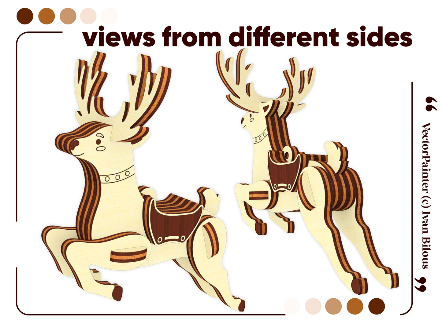 Reindeer Christmas Ornament