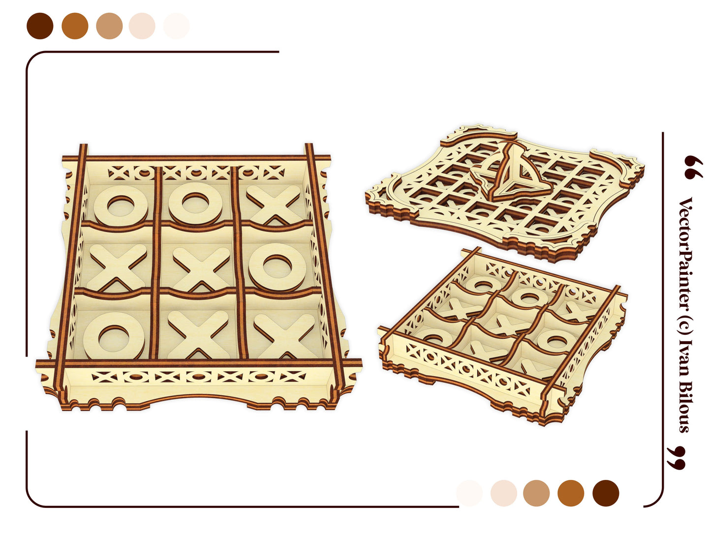 X and O Game with the Box