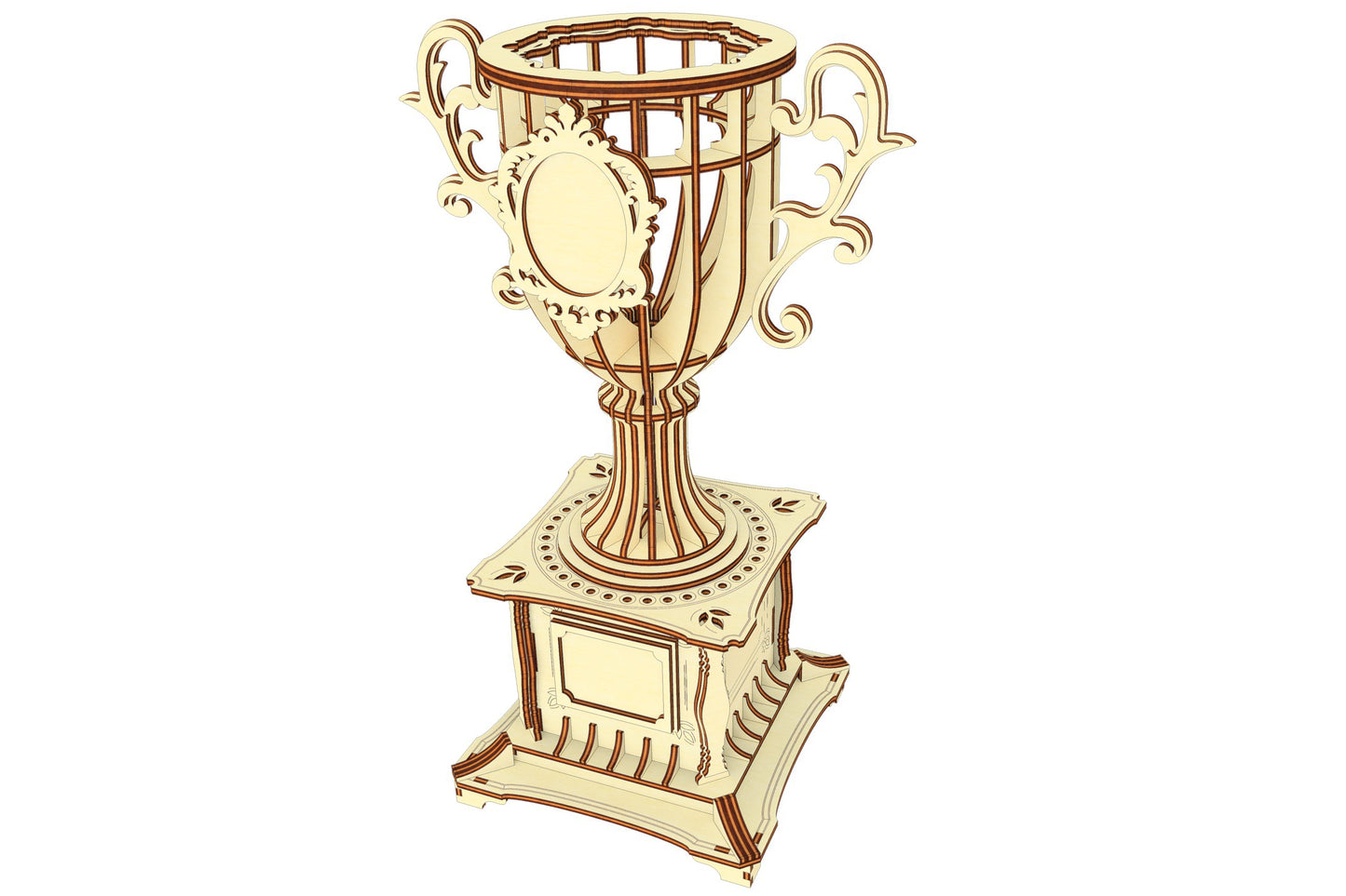 Copa Trofeo - Premio - Archivo de corte láser SVG y DXF