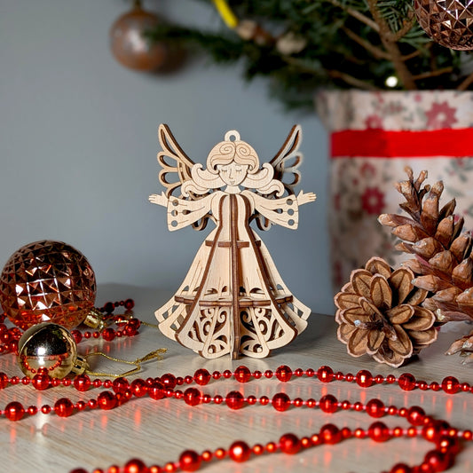 Angel with outstretched arms