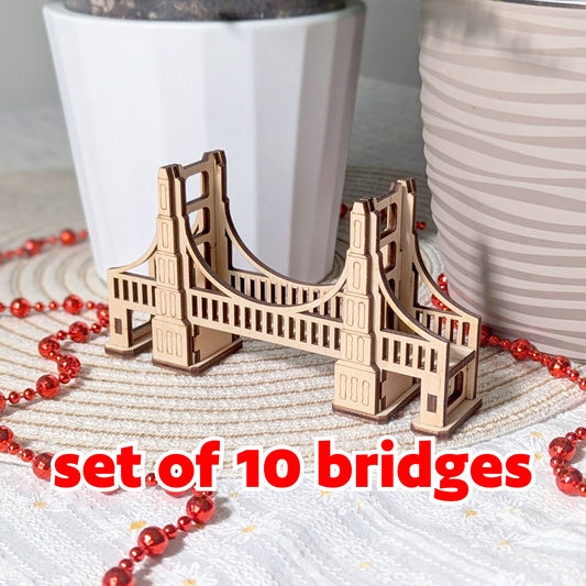 Set of 10 Bridges