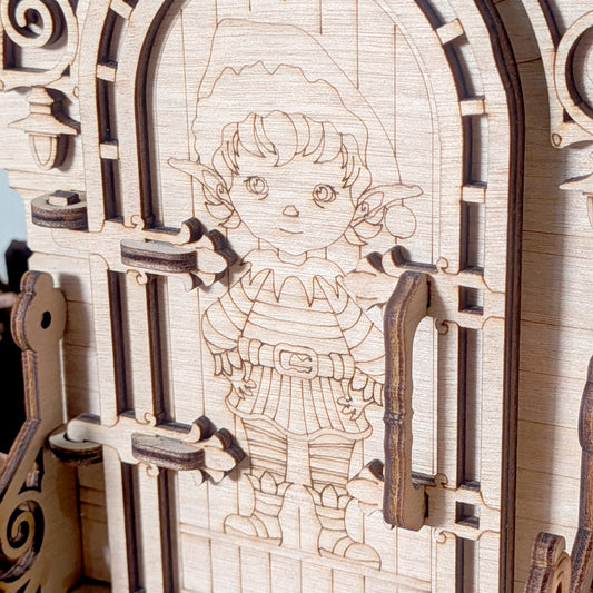 Christmas Elf Door