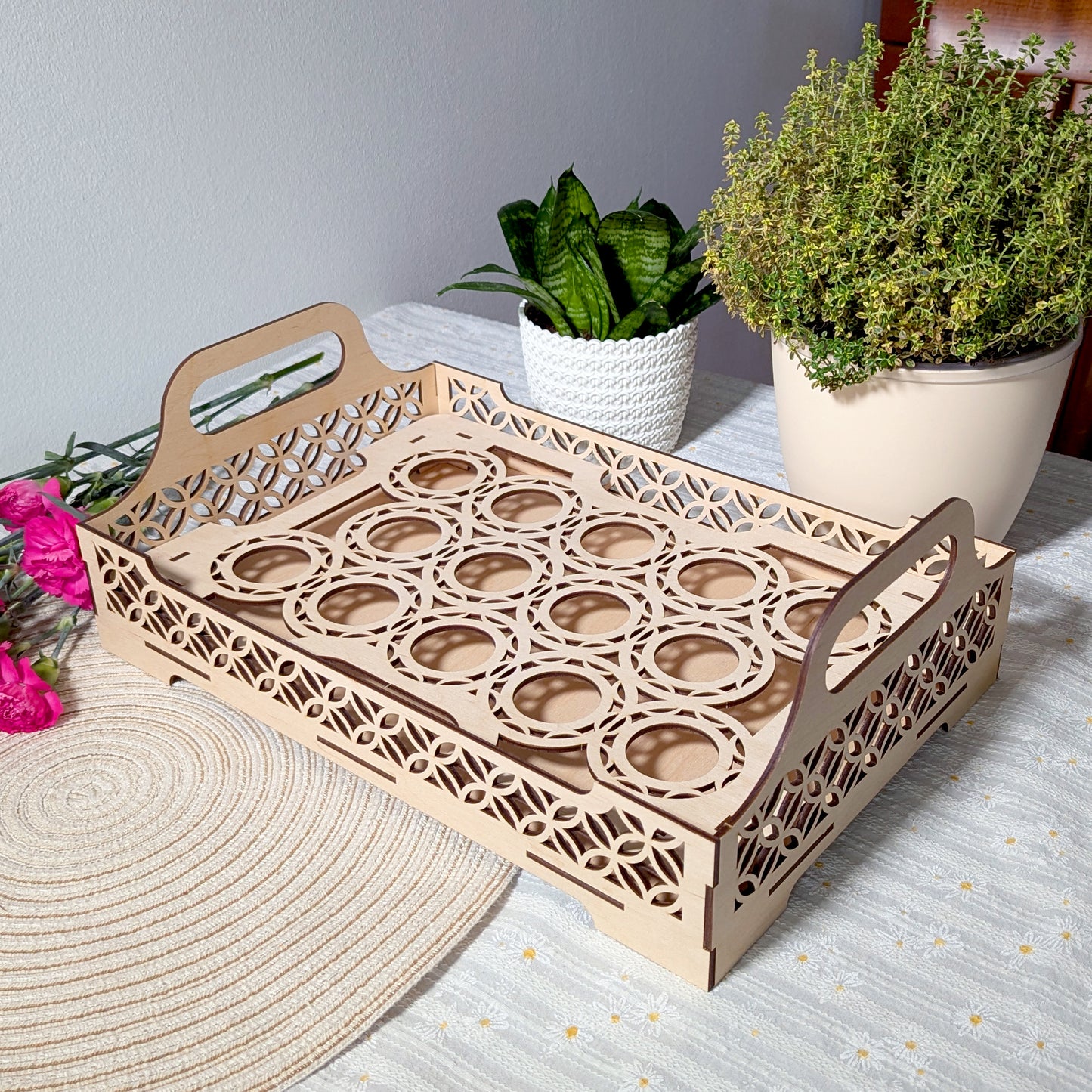 Tray with Optional Egg Holder