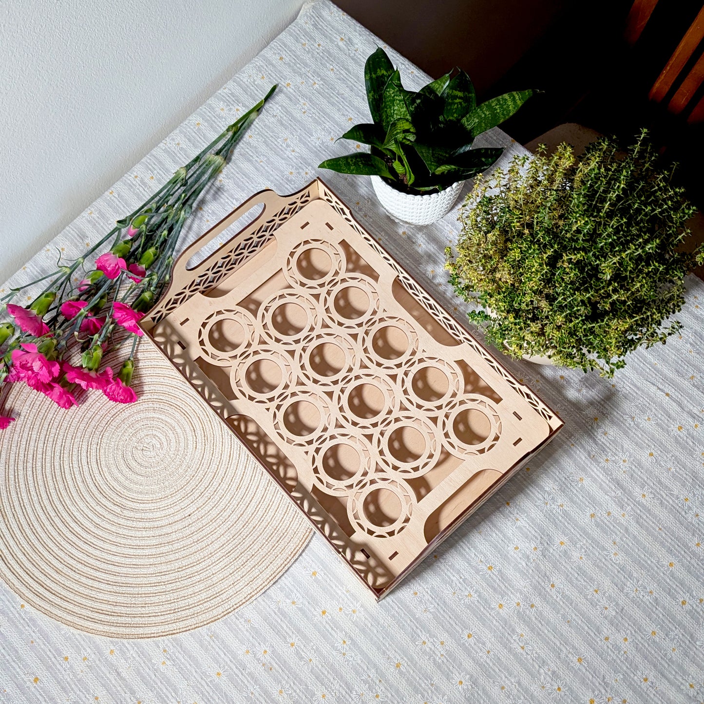 Tray with Optional Egg Holder