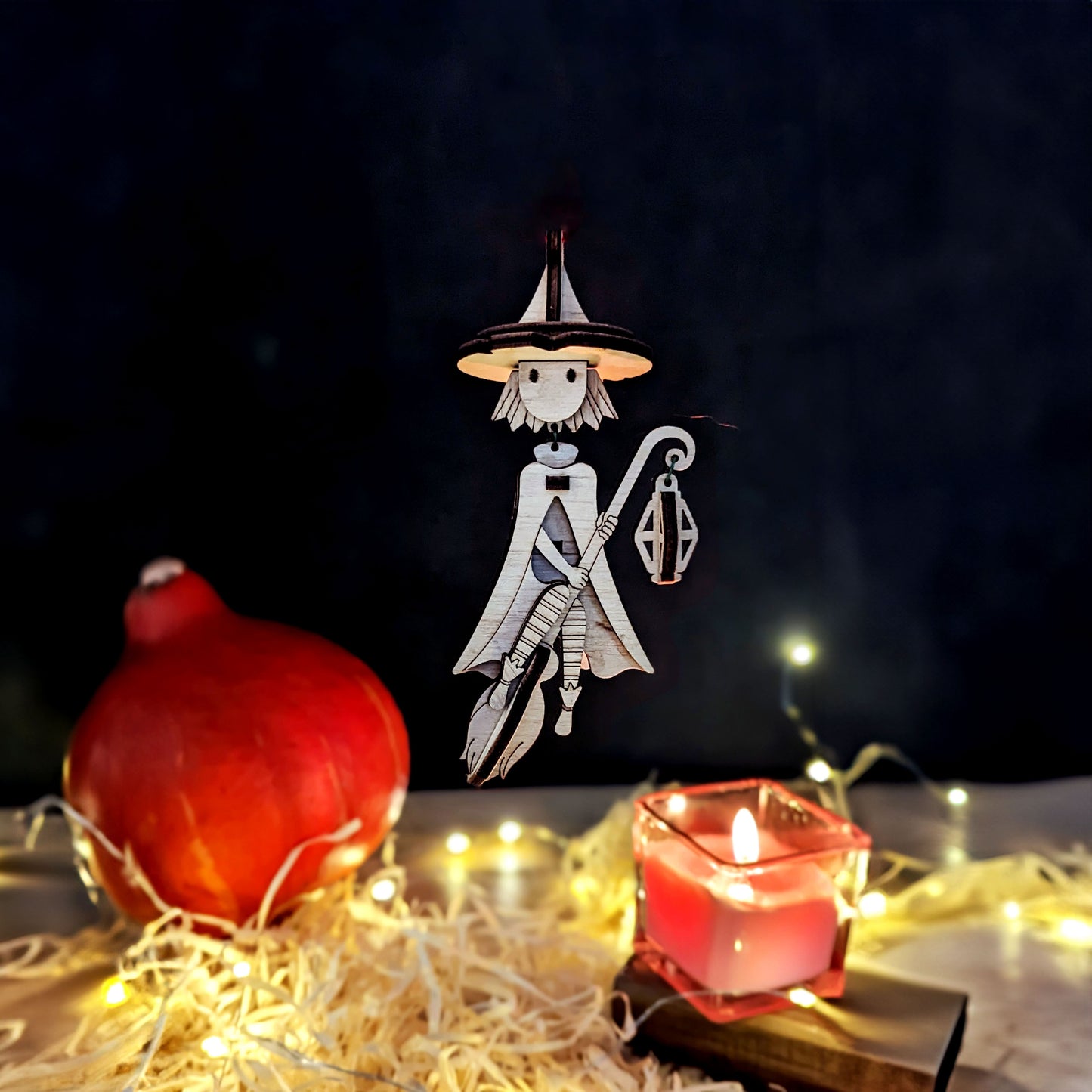 Halloween Witch Ornament