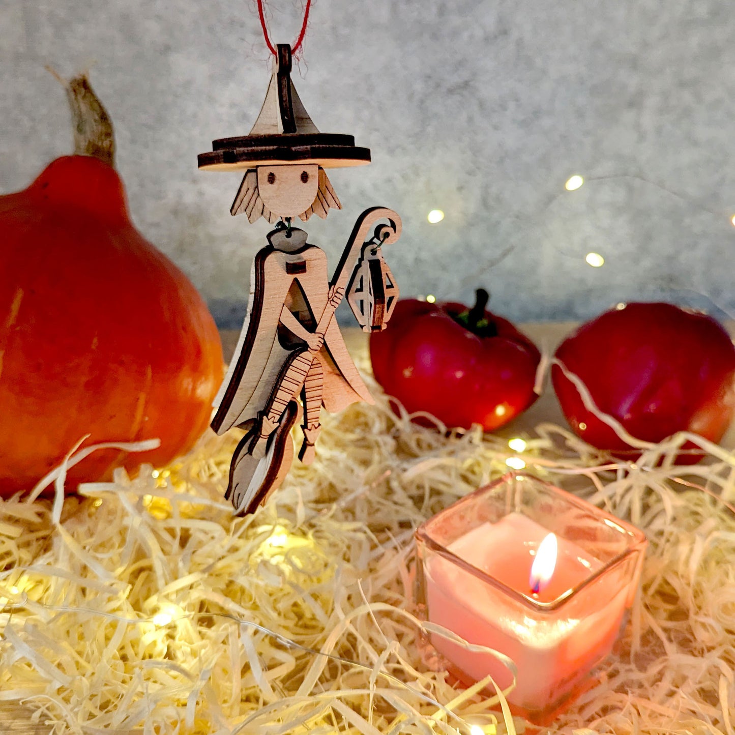 Halloween Witch Ornament