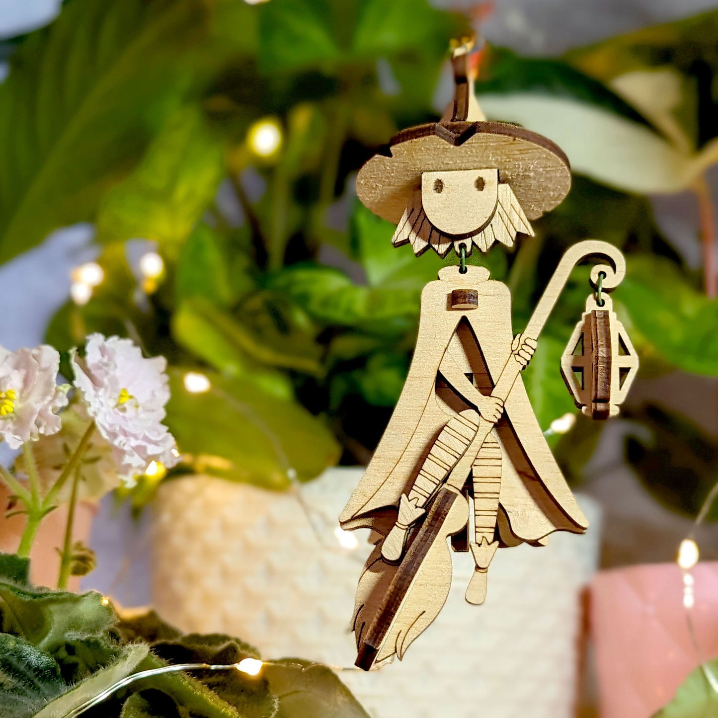 Halloween Witch Ornament