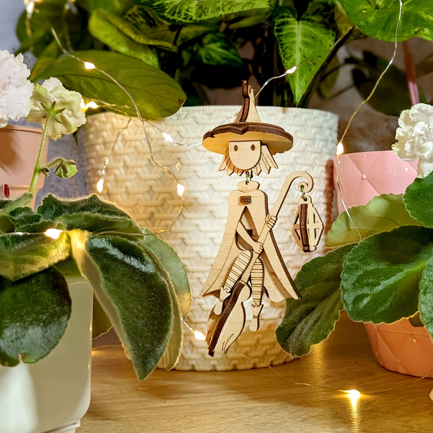 Halloween Witch Ornament