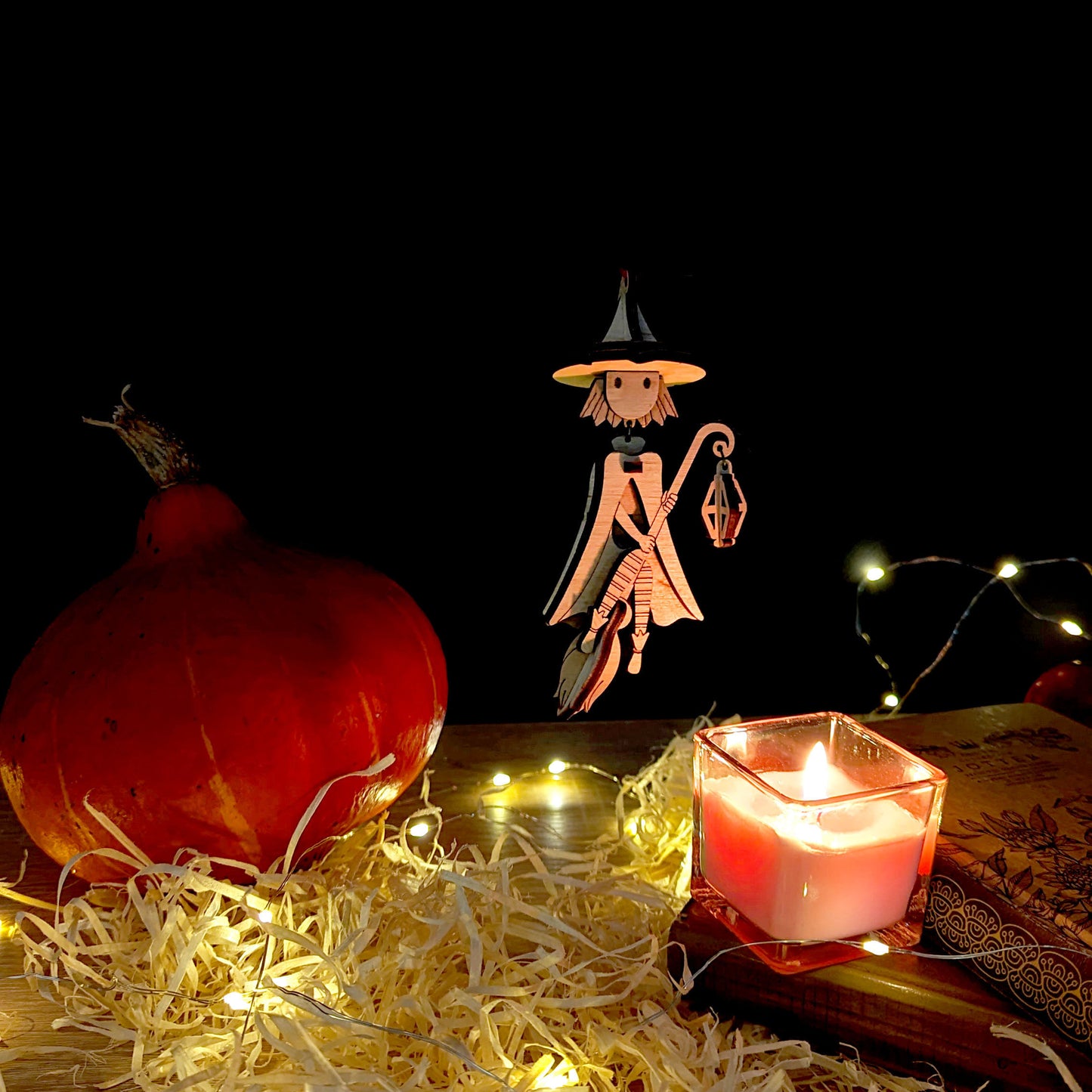 Halloween Witch Ornament