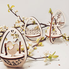 Load image into Gallery viewer, Set of 7 Easter Eggs decor
