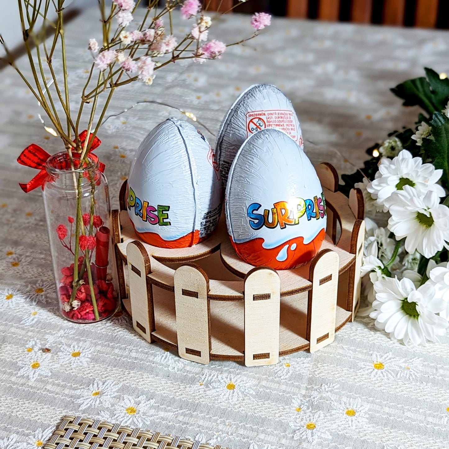 Set of egg holders