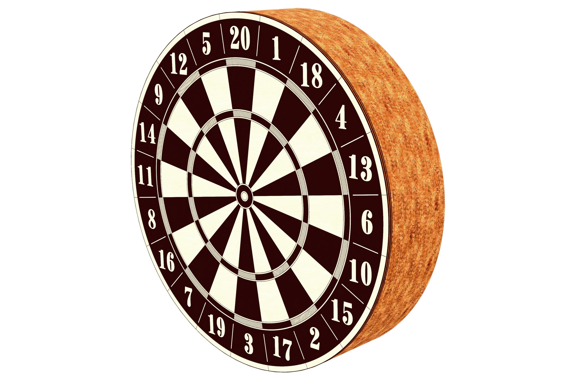 laser cut dartboard ready made design