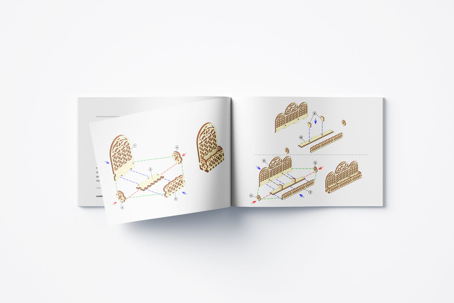 Window Stand - Laser Cut File SVG & DXF