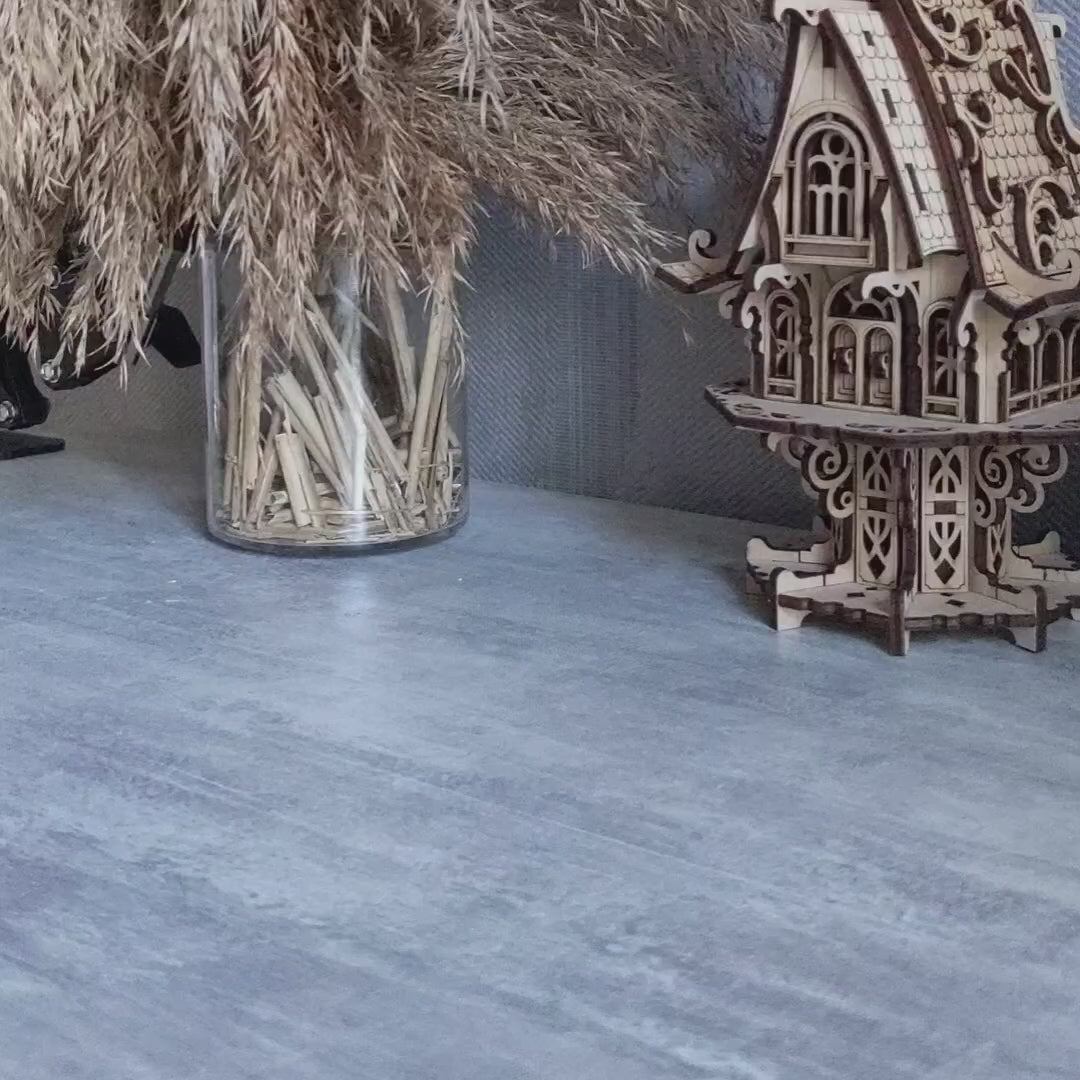 Downloadable laser-cut file for rocking horse