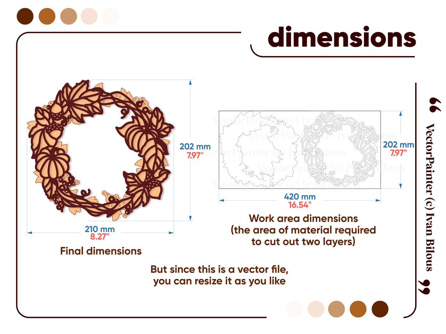 Autumn Pumpkin Wreath