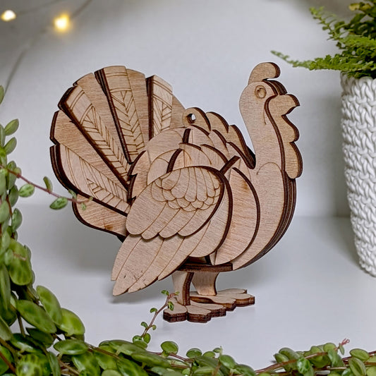 Turkey Bird Ornament