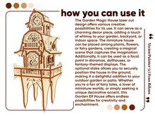 Load image into Gallery viewer, Precision laser cut file for Garden Magic House 
