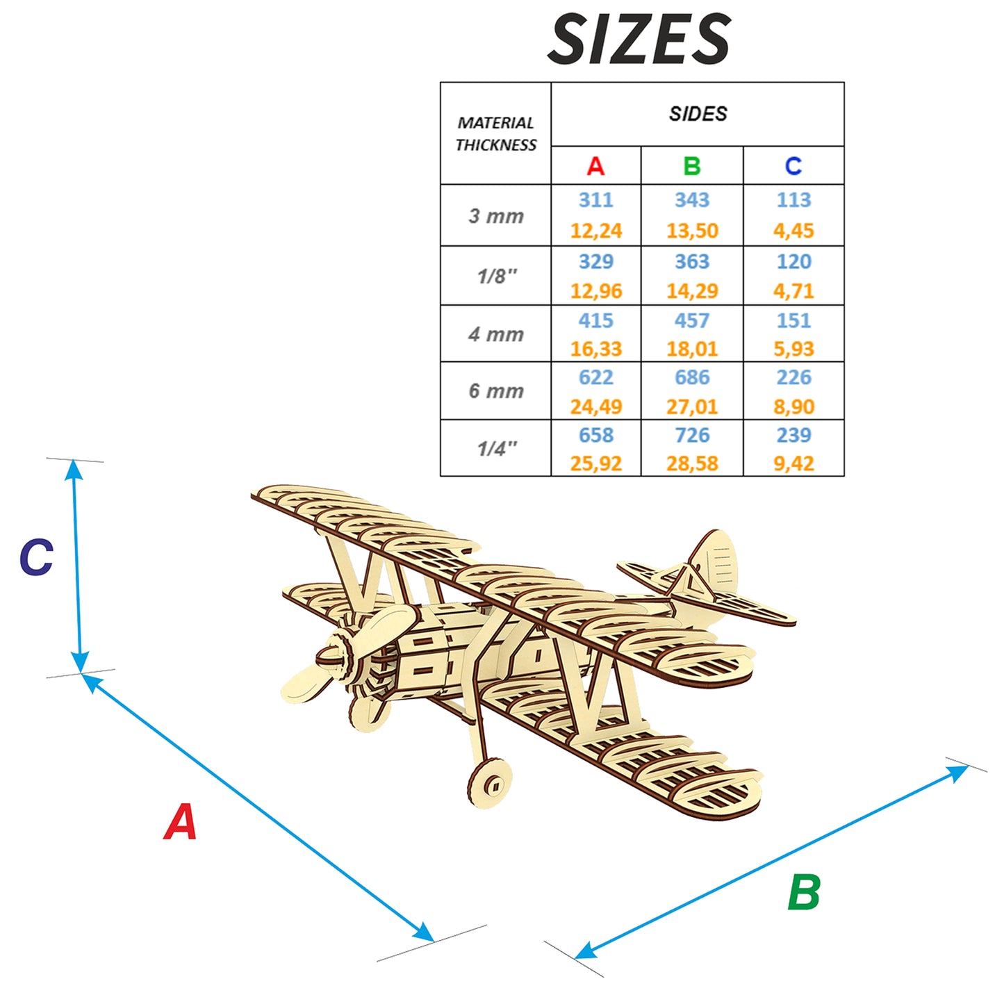 Biplane Airplane