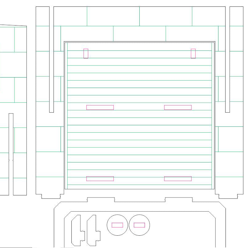 Garaje - Archivo de corte láser SVG y DXF