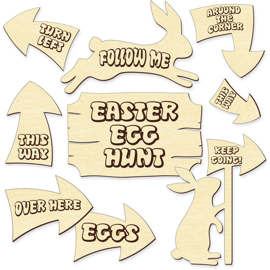 Easter Egg Hunt Signs