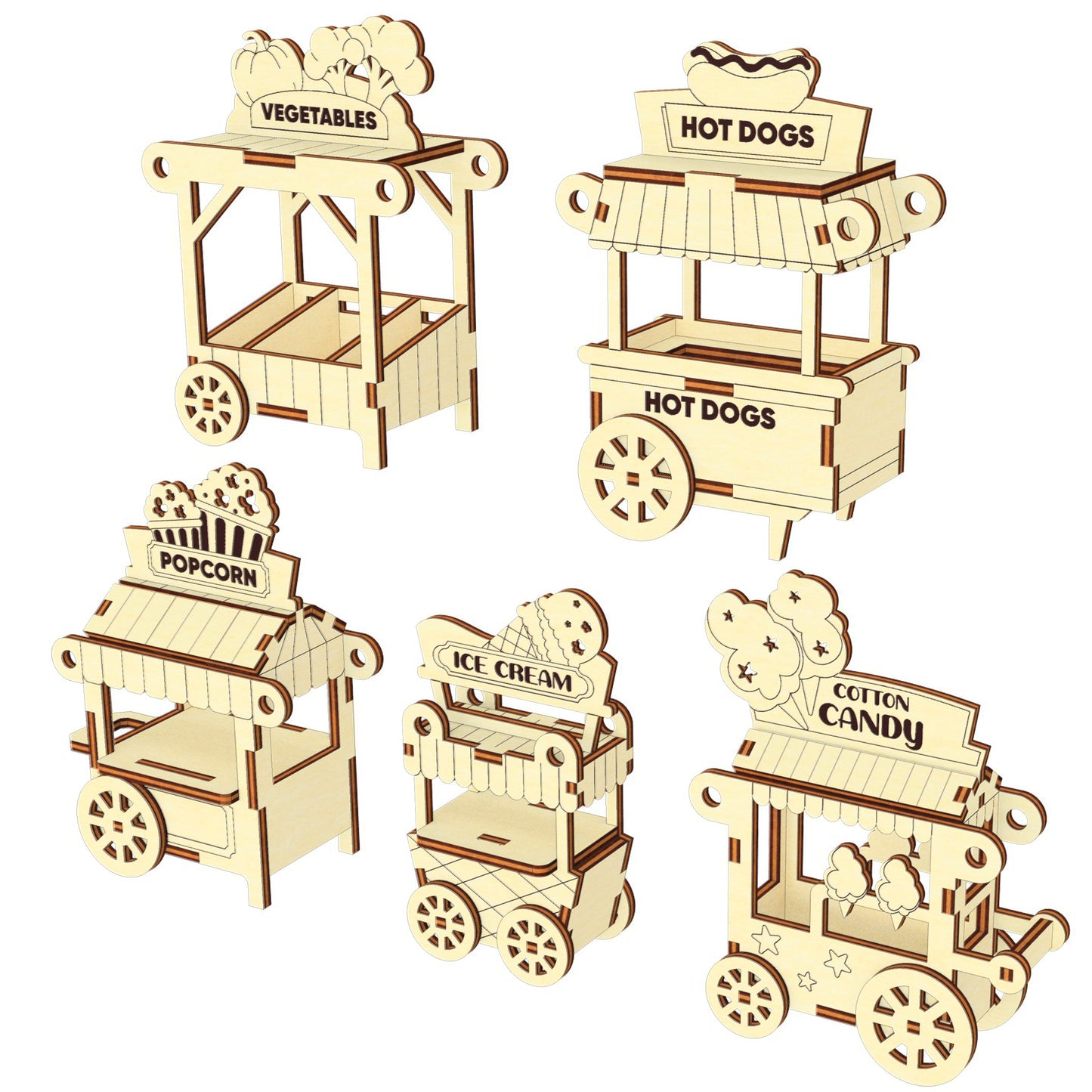 Cart ornaments