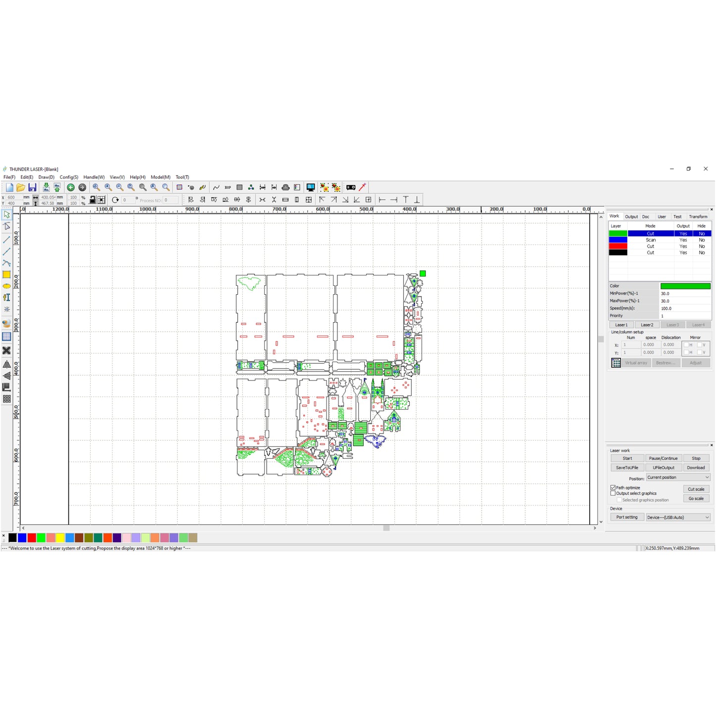 Rincón de libro de castillo medieval - Archivo de corte láser SVG y DXF