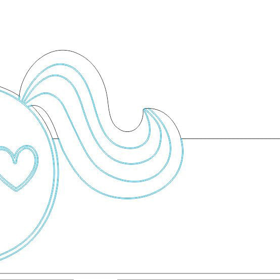 Soporte para medallas Unicornio - Archivo de corte láser SVG y DXF