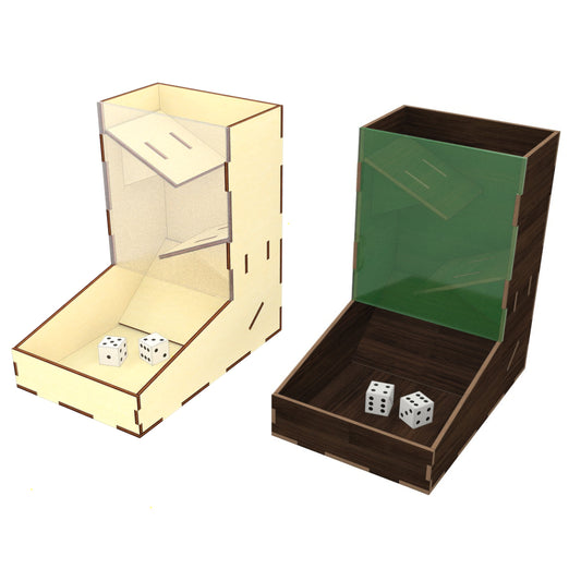 Acrylic dice tower