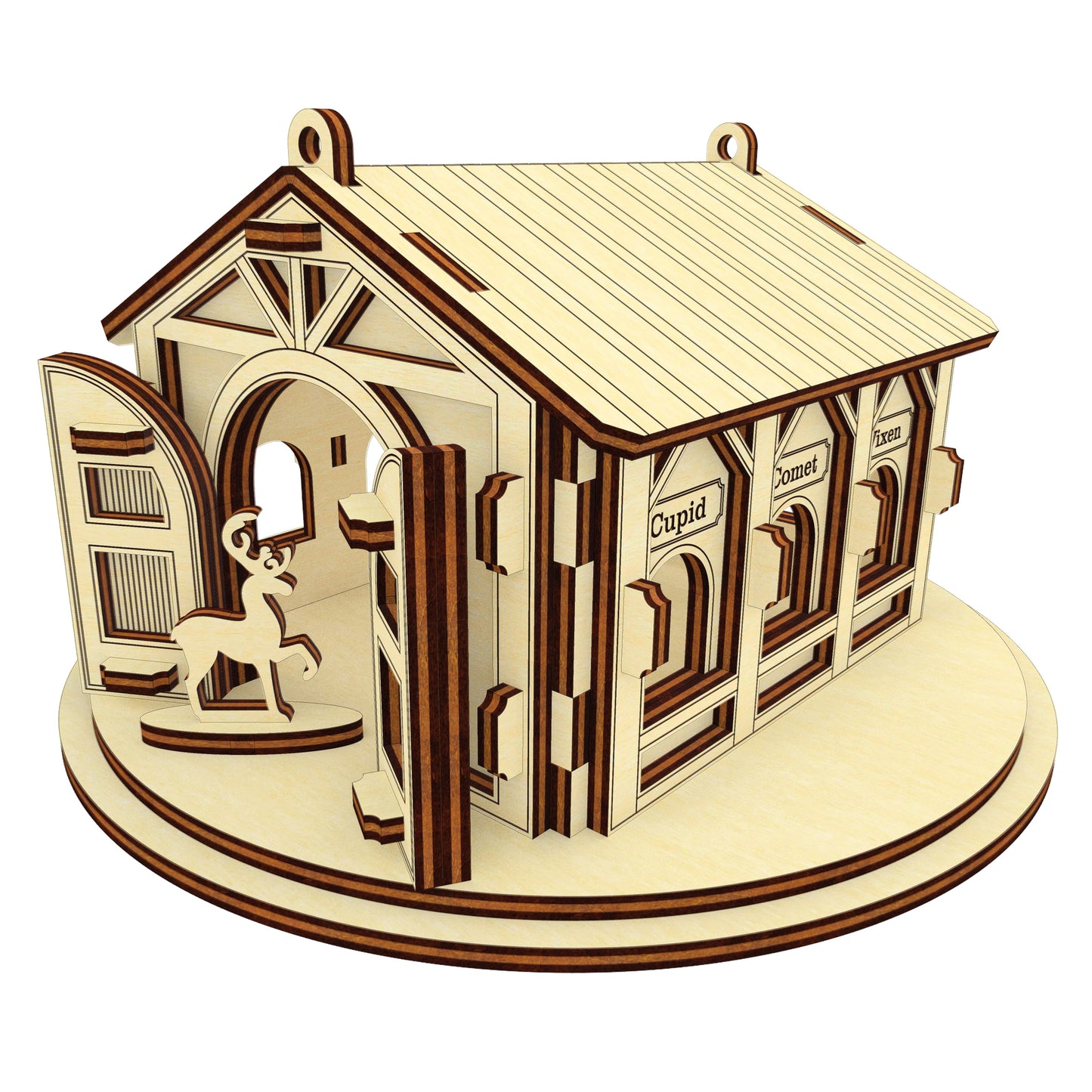 Santa's Reindeer Barn