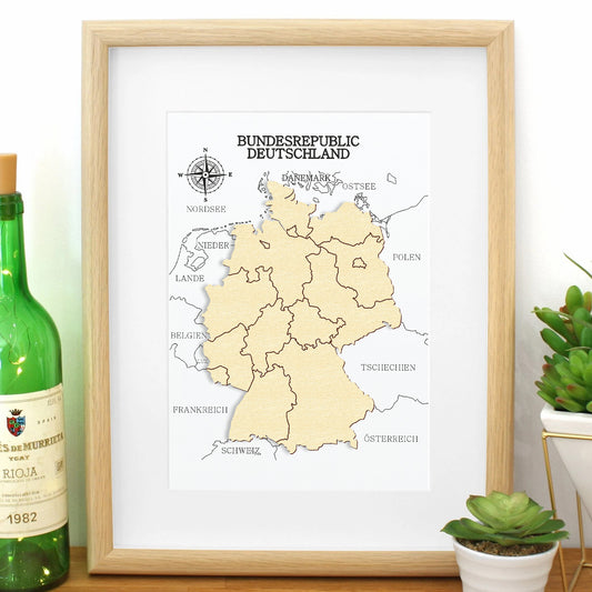 Germany puzzle map