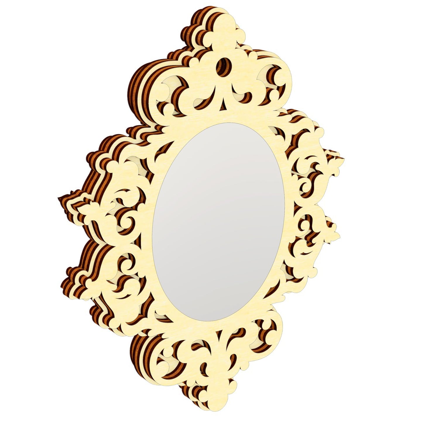 Mirror ornaments