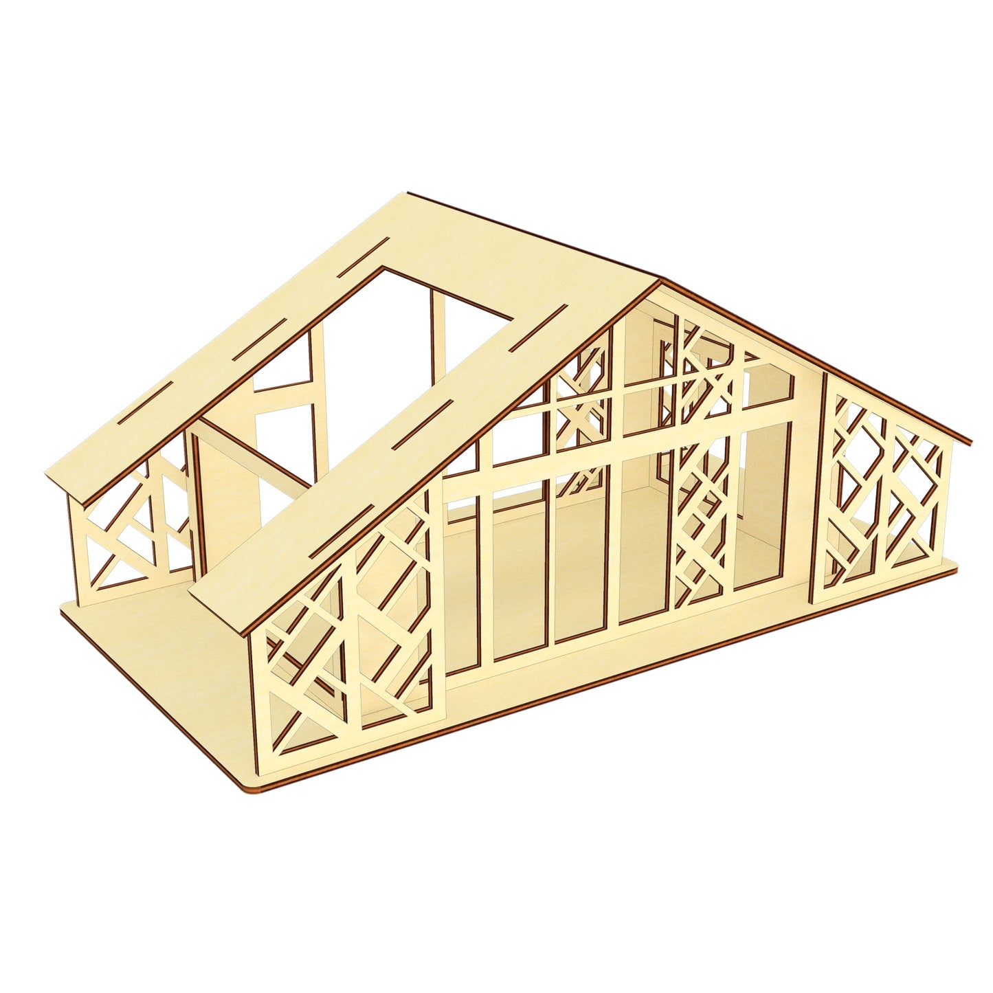 Small forest house