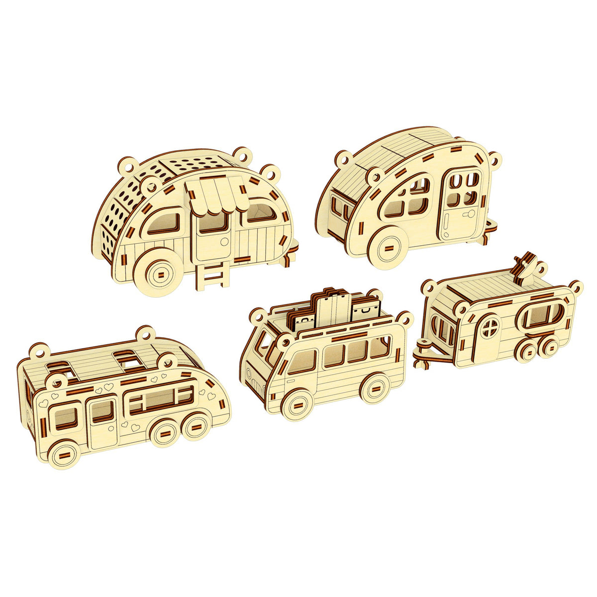 Camper ornaments – Vector Painter