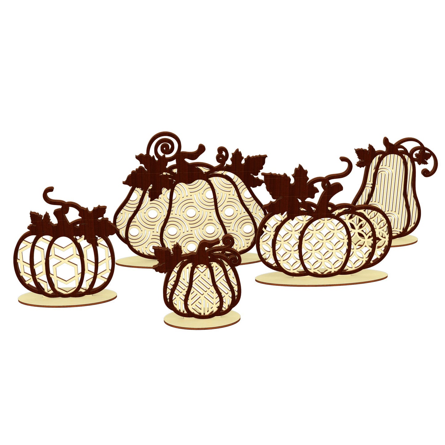 Patterned Pumpkins