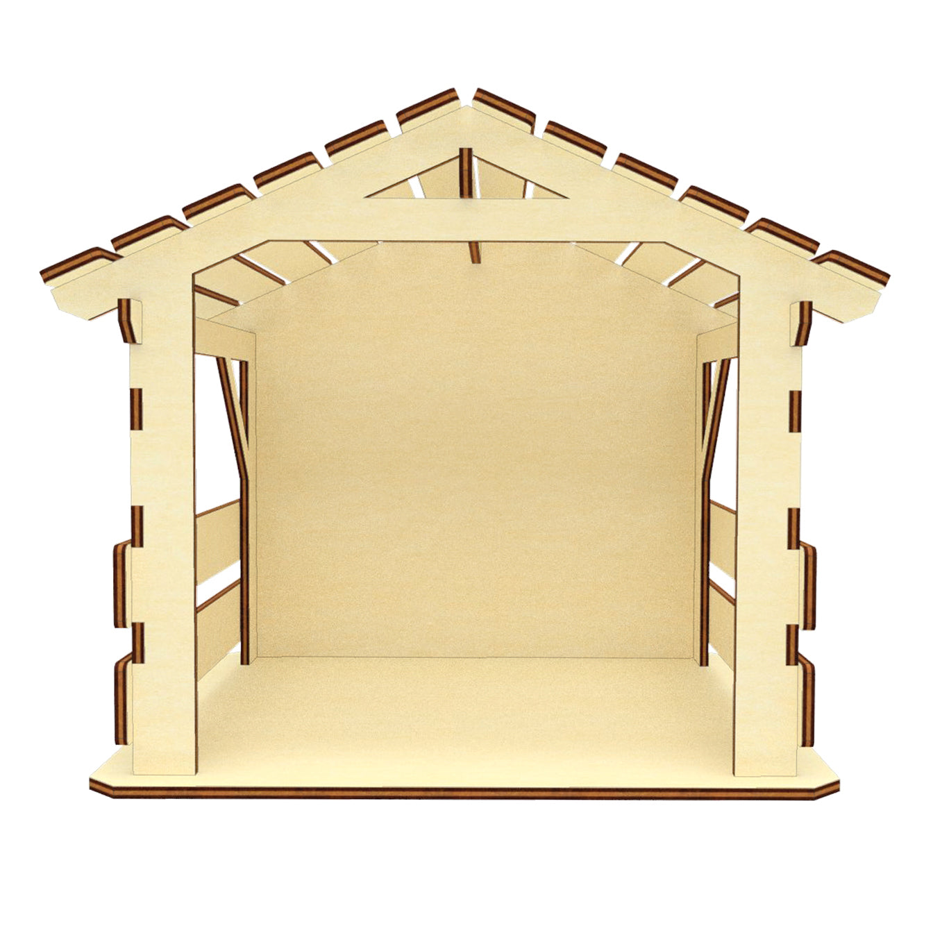 Nativity barn #3