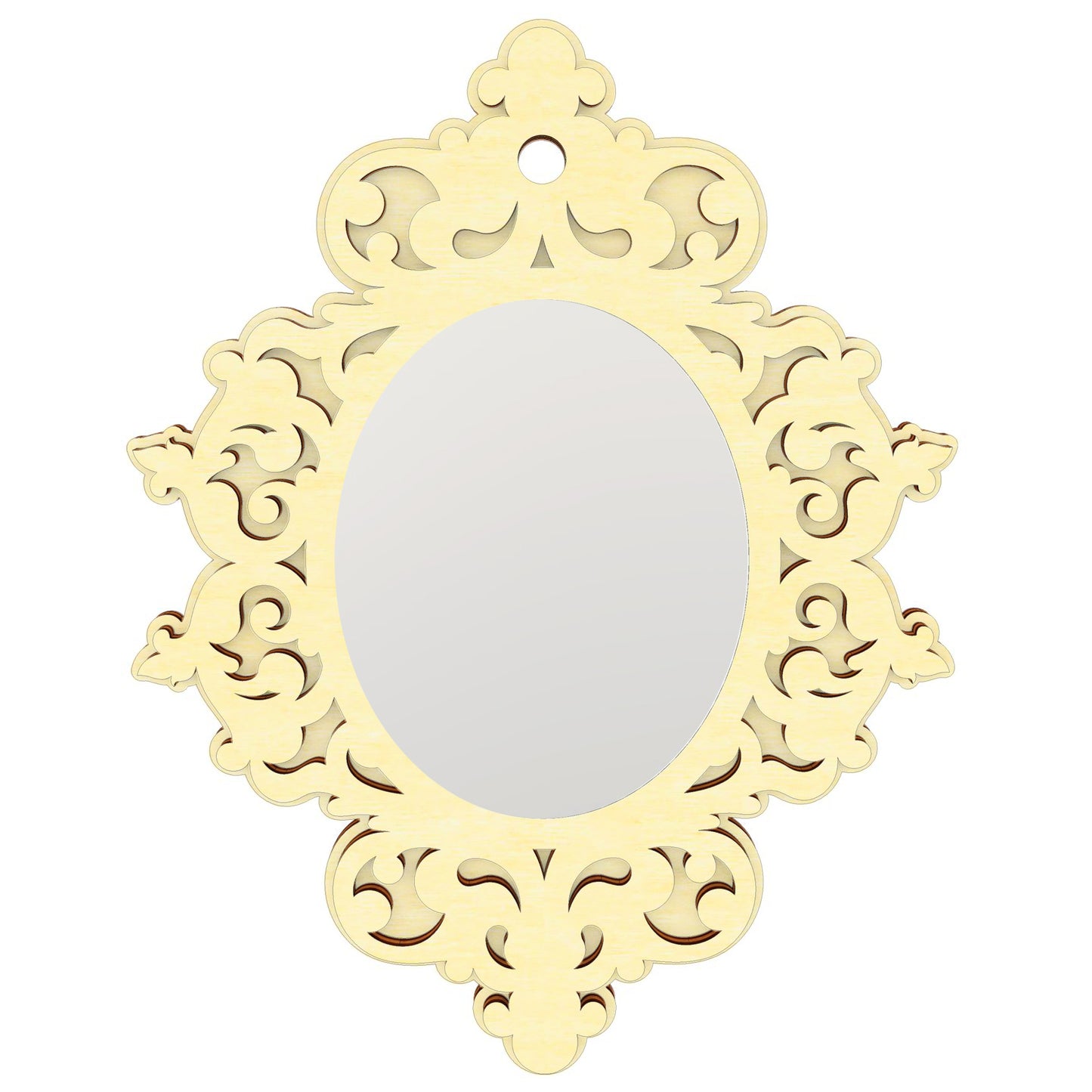 Mirror ornaments