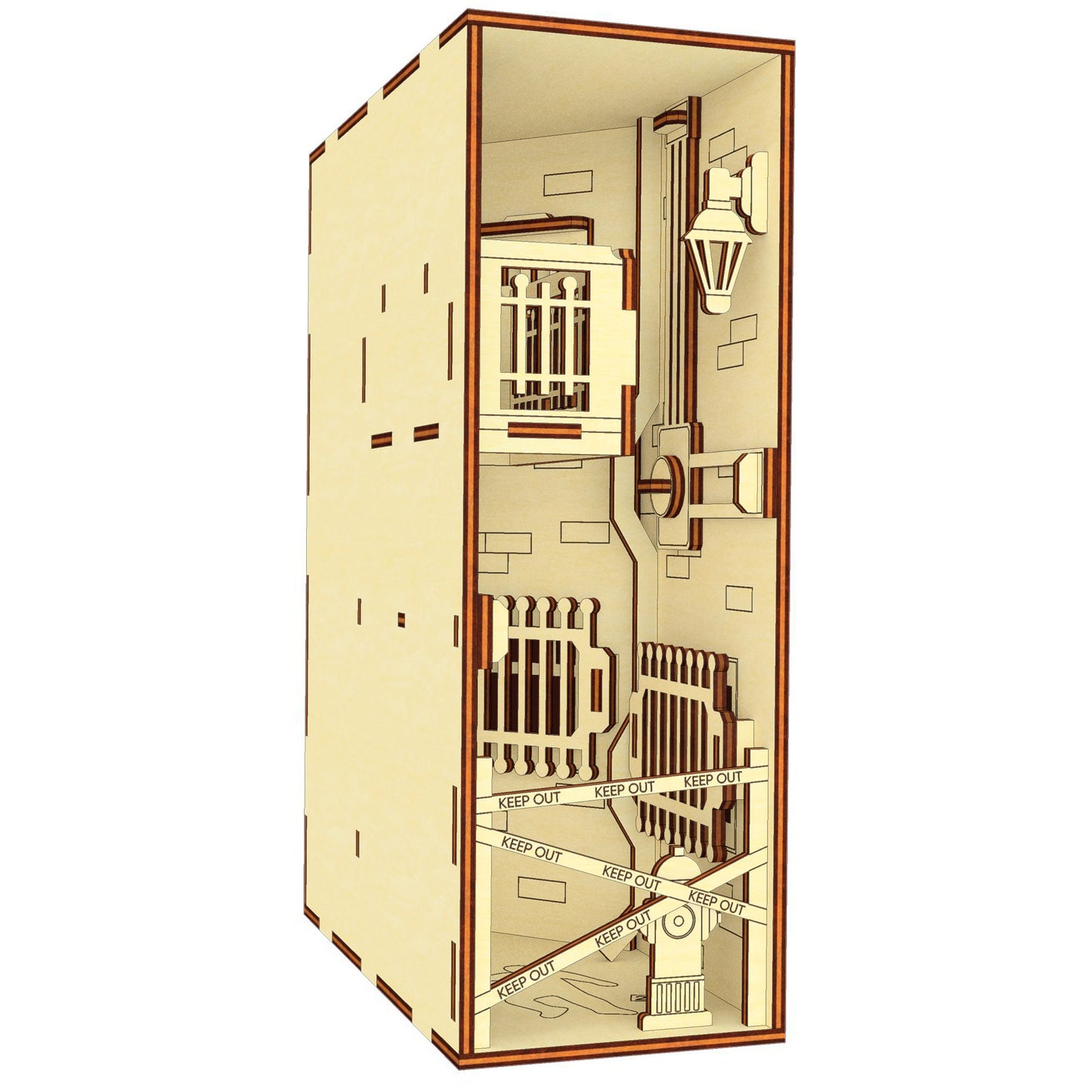 Crime Scene Book Nook