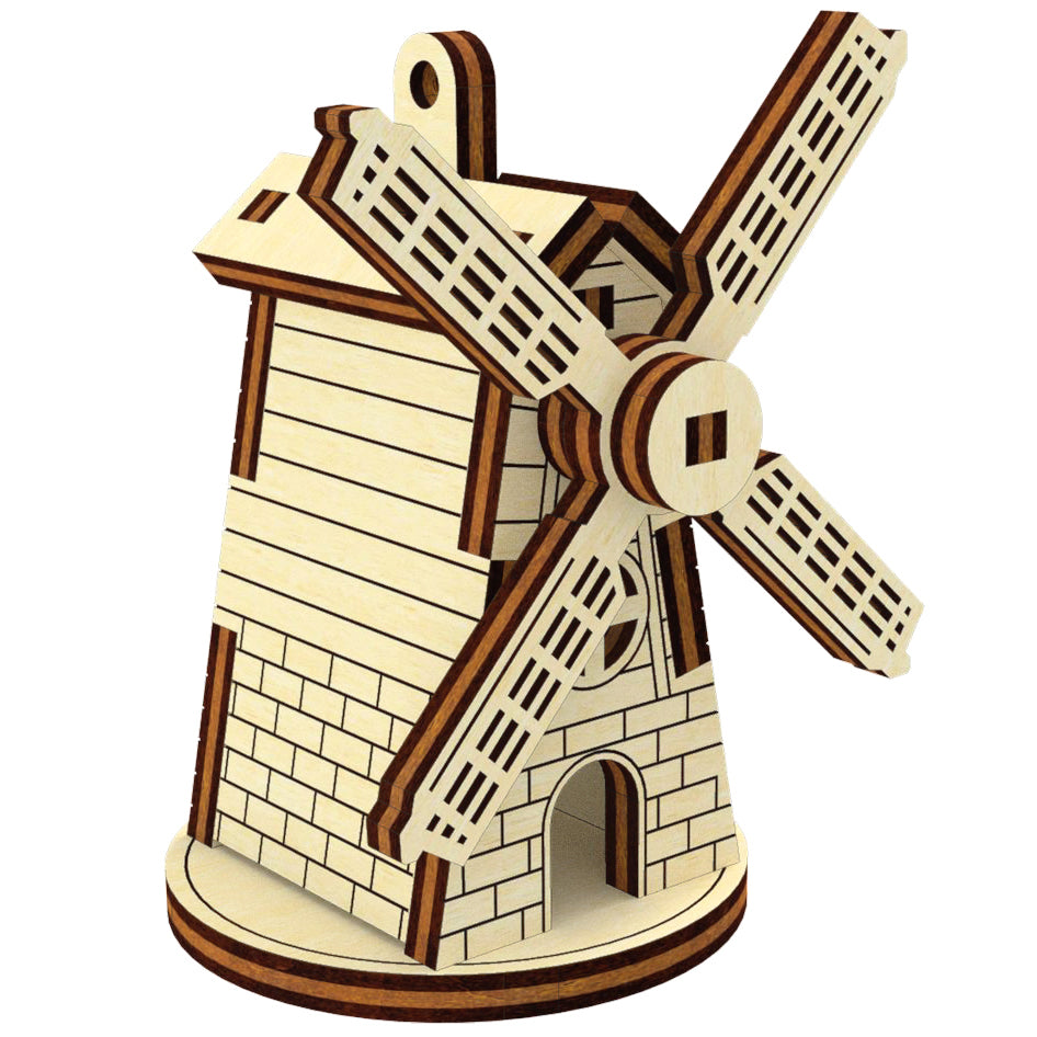 Small Mill Christmas Ornament