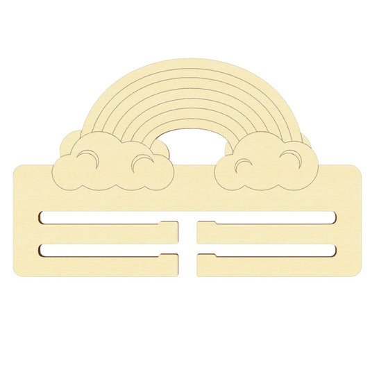 Soporte de medallas Arcoíris - Archivo de corte láser SVG y DXF